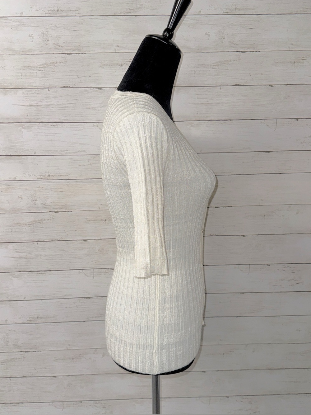 Veronica Beard Ribbed Cardigan - Picture 4 of 6
